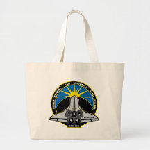 STS 132 Atlantis Tote Bags