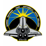 STS 132 Atlantis t-shirts