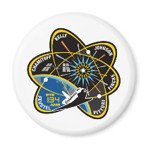 STS 134 Endeavour Refrigerator Magnet
