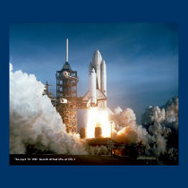 STS-1 Launch posters