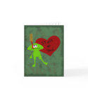 Stuck on You Valentine Recipe Card