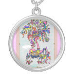 Stuck Up Lady Flamingo necklaces
