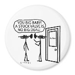 Stuck Valve magnets