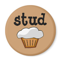 Stud Muffin, Cute Funny Baked Good
