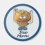 Stud Muffin Humour Fridge Magnets