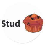 Stud Muffin stickers