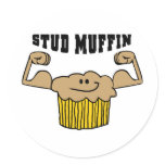 Stud Muffin stickers