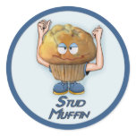 Stud Muffin stickers