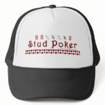 Stud Poker Cap Trucker Hat