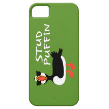 Stud Puffin iPhone 5 case