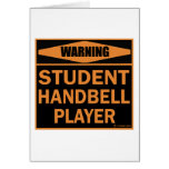 Student Handbell Player Greeting Card