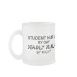 Student Nurse Deadly Ninja mugs