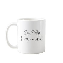 Student of Aleister Crowley: Jane Wolfe Coffee Mug