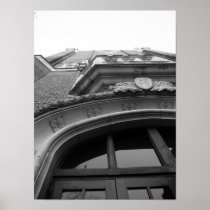 Student Union Gothic Tower Poster