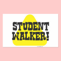 Student Walker stickers