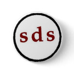 students for a democratic society button