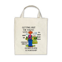 Students For Obama   Grocery Bag