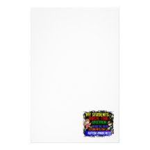 Students Rock The Spectrum Autism Stationery Design