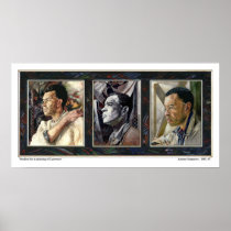 Studies For A Painting Of Laurence Posters