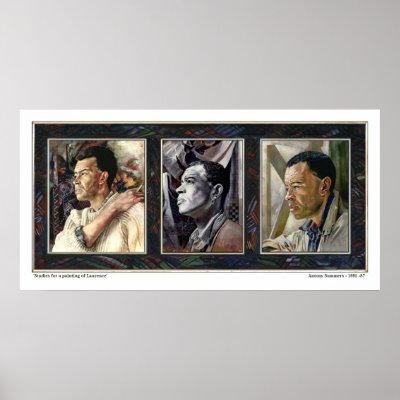 Studies For A Painting Of Laurence Posters by AntonySummers