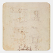 Studies for architectural composition stickers