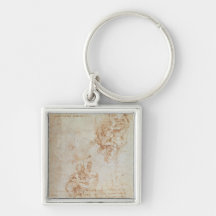 Studies of Madonna and Child Keychain