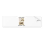 Studies Water Passing Obstacles Falling (da Vinci) Bumper Sticker