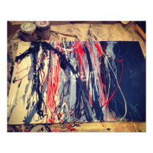 Studio Series_Blue_Red_White Art Photo
