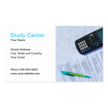 Study Centre Business Card