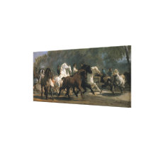 Study for the Horsemarket, 1900 Stretched Canvas Prints