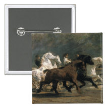 Study for the Horsemarket, 1900 Pin