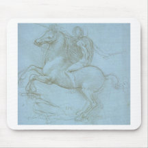 Study for the Sforza Monument Mouse Pad