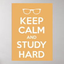Study Hard Print