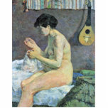 Study Of A Nude (Suzanne Sewing) By Paul Gauguin ( photo sculptures