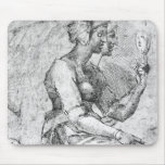 Study of a Seated Woman Mouse Pads