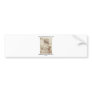 Study Of Brain Physiology (Leonardo da Vinci 1508) Bumper Sticker