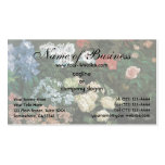 Study of Flowers by Bazille, Vintage Floral Art Business Card Template
