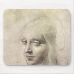 Study of Head of a Girl Mouse Mat