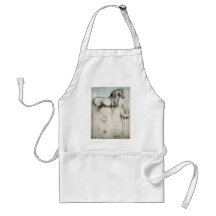 Study of horse. aprons
