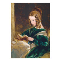 Study of Rachel Russell by Edwin Henry Landseer Personalized Invite