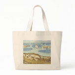 Study of Seurat's Entrance to the Outer Harbor Tote Bag