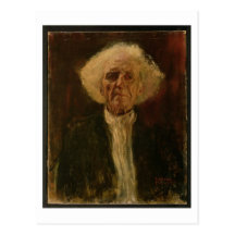 Study of the Head of a Blind Man (oil on canvas) Postcards