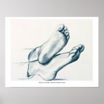 "Study of Two Feet" Print