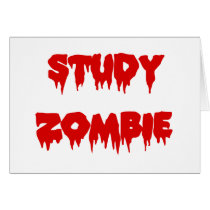 Study Zombie Cards