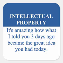 Studying Intellectual Property Law (3) Sticker