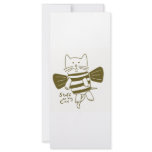stuff on my cat - bee rack cards