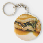 Stuffed Porkchops Food Dinner Gravy Keychains