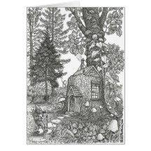 Stumptown Lodgings Greeting Card