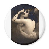 *Stunning Beauty* Vintage Woman Magnet