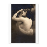 *Stunning Beauty* Vintage Woman Postcard